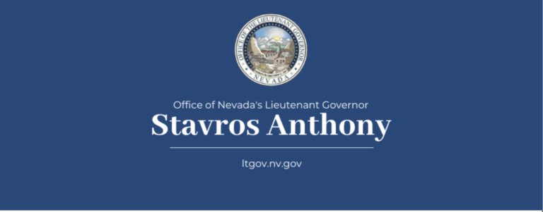 Lieutenant Governor Stavros Anthony Proposes Major Tax Relief for Nevada Small Businesses